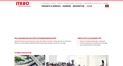 Desktop Screenshot of itebo.de